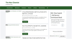 Desktop Screenshot of neochemist.com